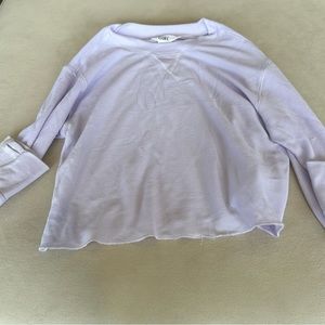 Light purple long sleeve shirt